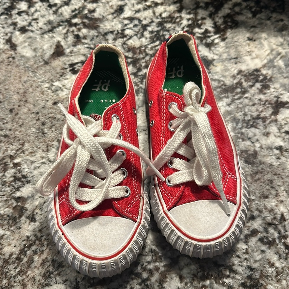 Red kids PF Flyers